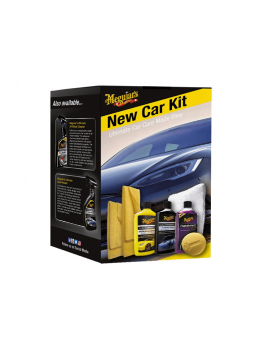 Meguiar’s Brilliant Solutions New Car Kit, kit intretinere masina noua