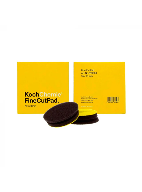 Koch Chemie Fine Cut Pad burete polish mediu galben 76x23 mm