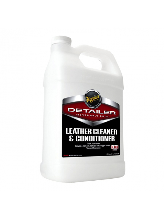 Meguiar’s Leather Cleaner and Conditioner solutie curatare piele 3,78l