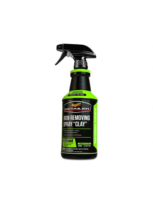 Meguiarโs Detailer Iron Removing Spray Clay soluศie decontaminare chimicฤ 946ml