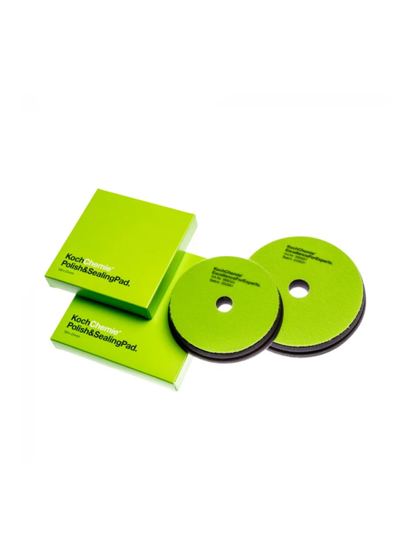 Koch Chemie Polish and Sealing Pad burete aplicare protectii verde, 126x23 mm