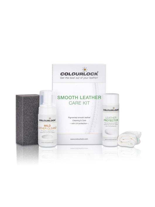 Colourlock Smooth Leather Care Kit set curățare și protecție piele 125ml/150 ml