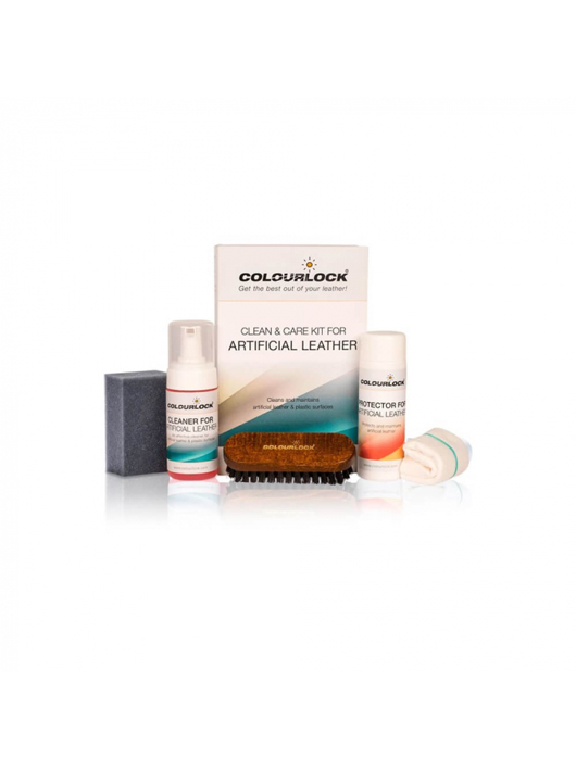 Colourlock set curățare și protecție piele artificială, 125ml/150ml