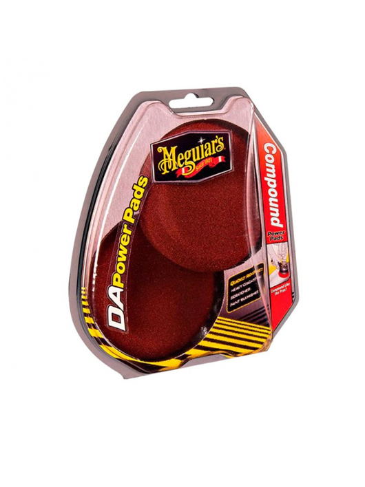 Meguiarโs DA Compound Power Pads 4", burete polish abraziv, 2 buc
