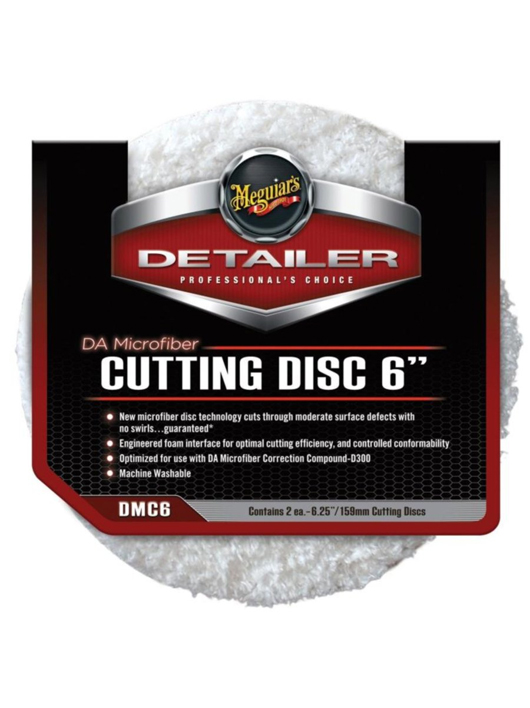 Meguiar’s DA Microfiber Cutting Disc 6" disc polish cu microfibra 15 24 cm 2buc