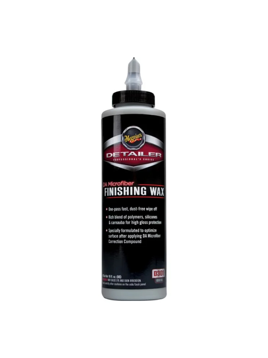 Meguiar’s DA Microfiber Finishing Wax, ceara finisare pentru microfibra, 473 ml