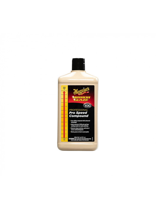 Meguiar’s Mirror Glaze Pro Speed Compound, polish abraziv, 946 ml