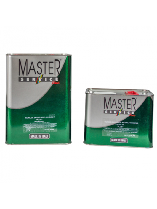 MASTER SERVICE LAC ACRILUX UHS 2:1 420 PLUS 1L+0,5 INTARITOR