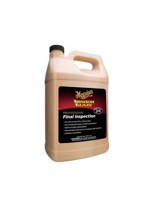 Meguiarโs Mirror Glaze Final Inspection, solutie inspecศie vopsea 3,78L