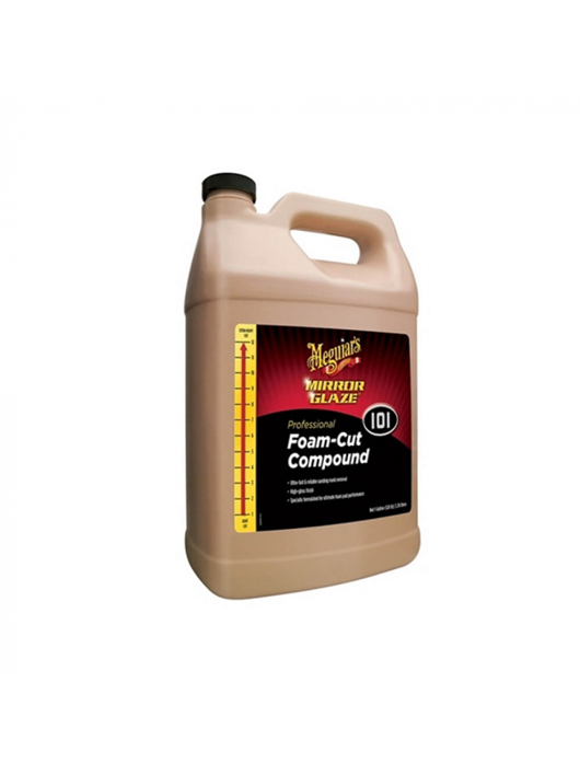 Meguiar’s Mirror Glaze Foam Cut Compound, polish abraziv, 3,78L