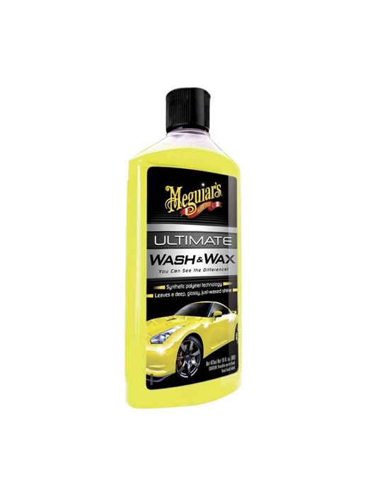 Meguiar’s Ultimate Wash and Wax, sampon auto cu ceara, 473 ml