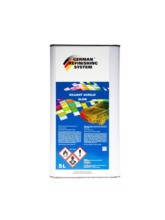 German Refinishing System Diluant acrilic standard / rapid cutie 5l