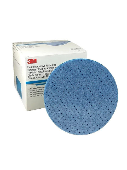 Disc abraziv flexibil 3M Hookit Abrasive Foam P2000, 150MM, 33544