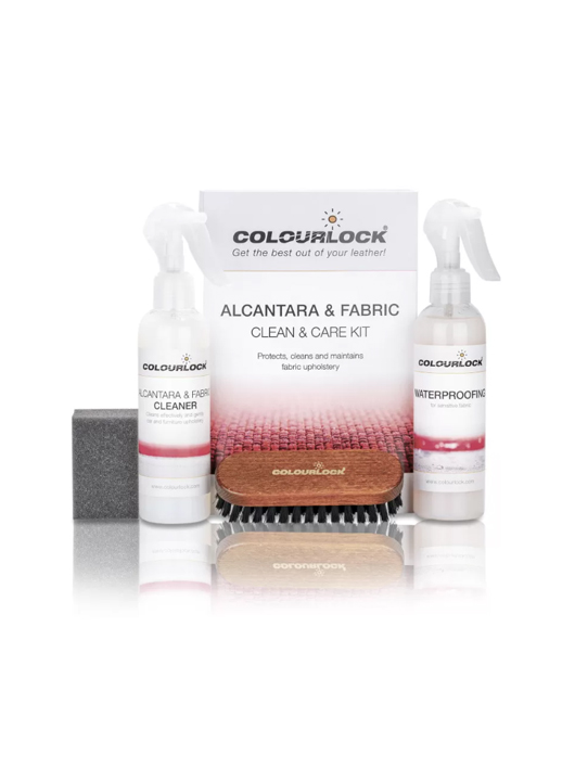 Colourlock Alcantara and Fabric Clean and Care Kit set curățare