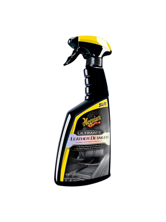 Meguiar’s Ultimate Leather Detailer, solutie detailing rapid pentru piele 473 ml