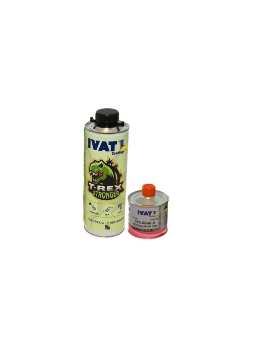IVAT T-REX VOPSEA COLORABILA 2K ANTIZGARIETURI TEXTURATA 800ML+200ML INTARITOR