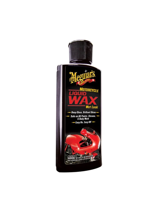 Meguiar’s Motorcycle Liquid Wax Wet Look, ceară lichidă curățare 177ml