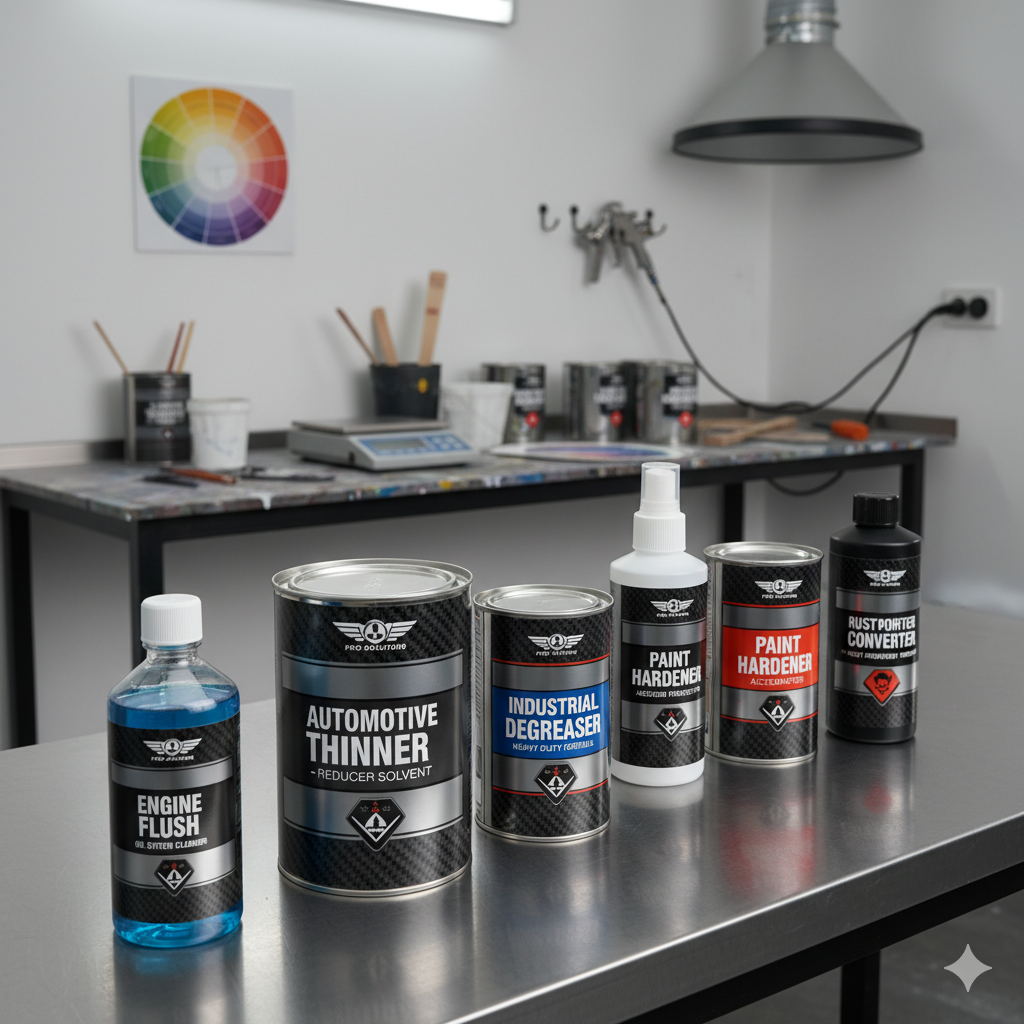 Diluant, degresant și aditivi